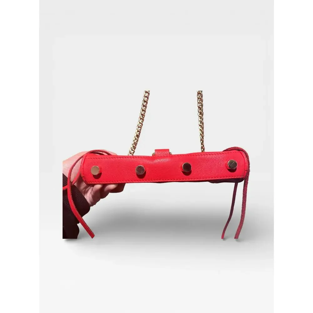 Rebecca Minkoff Mini M.A.C. Red Leather crossbody Bag